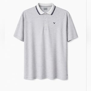 Callaway OptiPro Golf Polo Gray Stripe Men’s XL Performance